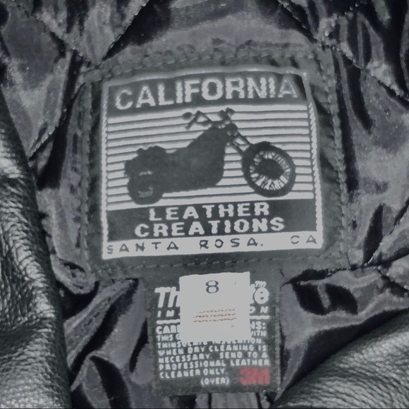 Sz8 🏍 Custom Leather Jacket - Picture 5 of 5